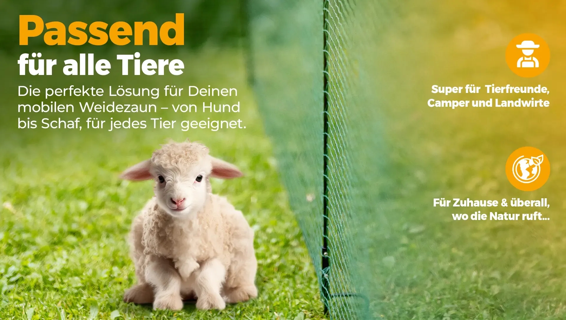 Naturiz Weidezaun_Fuer_Tiere